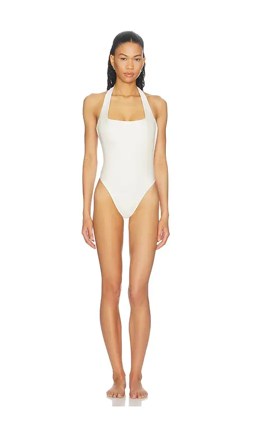 Frankies Bikinis X Paige Lorenze Tommy Satin One Piece | Thumbnail 2 Frankies Bikinis X Paige Lorenze Tommy Satin One Piece | Thumbnail 2