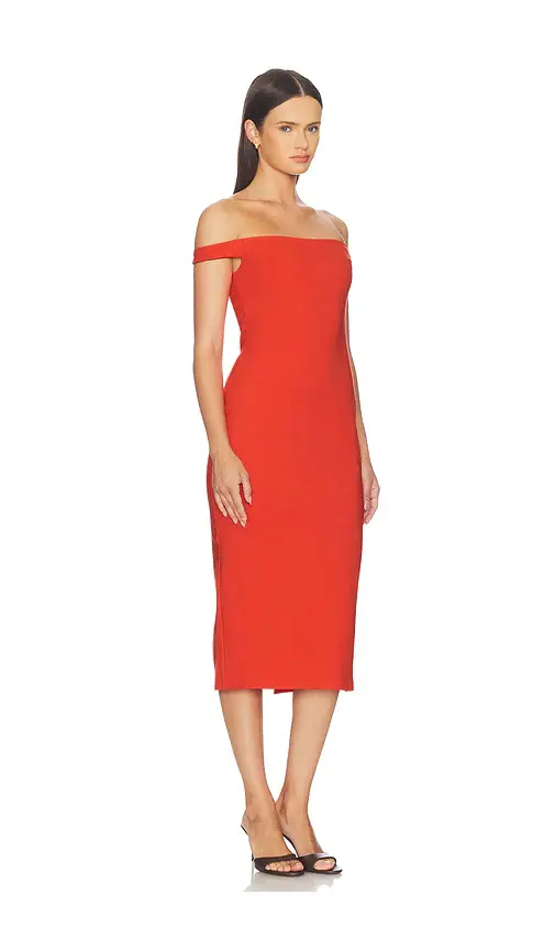 Amanda Uprichard Nico Midi Dress | Thumbnail 2