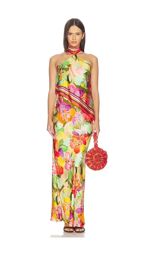 Amanda Uprichard Irena Maxi Dress | Image 1 Amanda Uprichard Irena Maxi Dress | Image 1