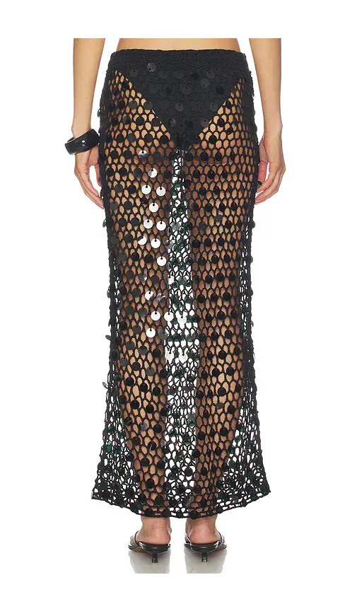 superdown Dinah Crochet Maxi Skirt | Thumbnail 4 superdown Dinah Crochet Maxi Skirt | Thumbnail 4