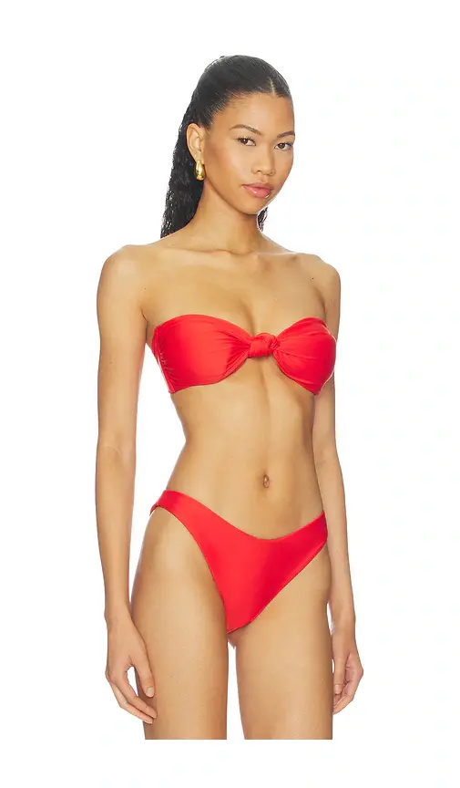 NICHOLAS Naia Knot Bikini Top | Thumbnail 3