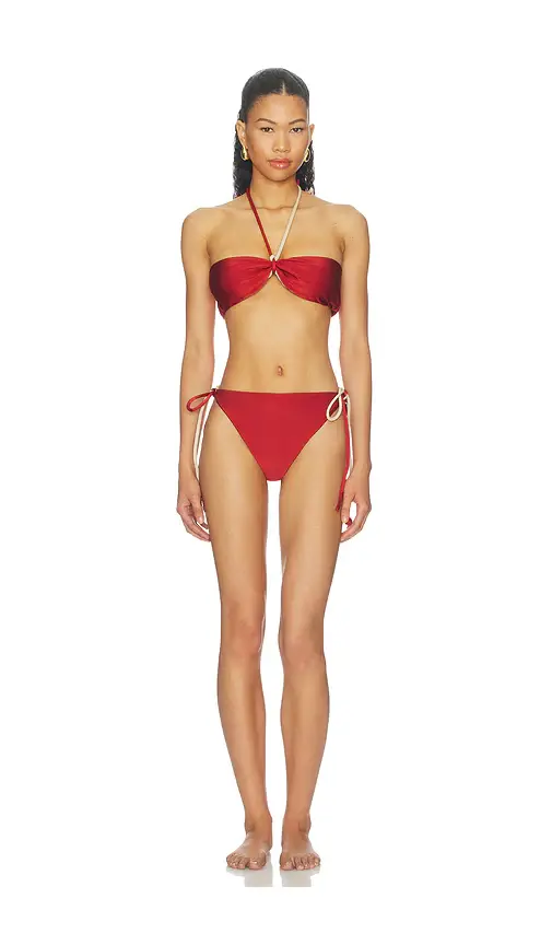 Nau Bikinis Gaia Tie Bikini Bottoms | Thumbnail 4