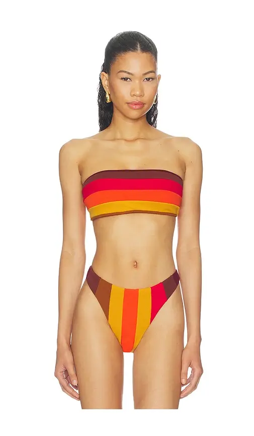 Nau Bikinis Golden Hour Bandeau Bikini Top | Image 1 Nau Bikinis Golden Hour Bandeau Bikini Top | Image 1