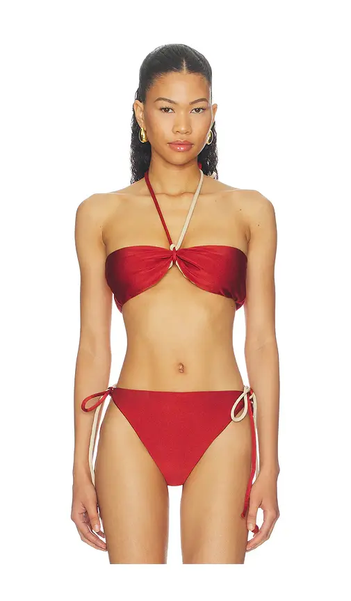 Nau Bikinis Rio Classic Halterneck Bikini Top | Image 1 Nau Bikinis Rio Classic Halterneck Bikini Top | Image 1