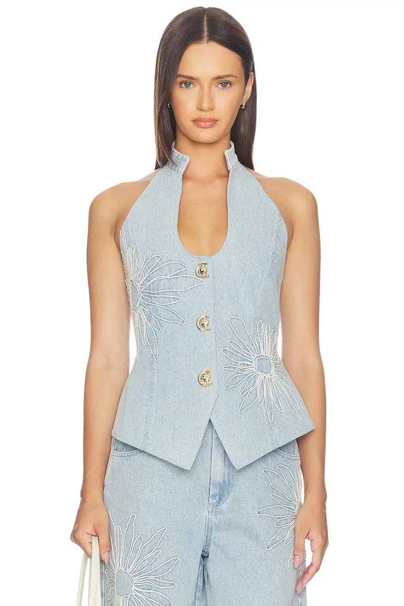 Amana Denim Vest