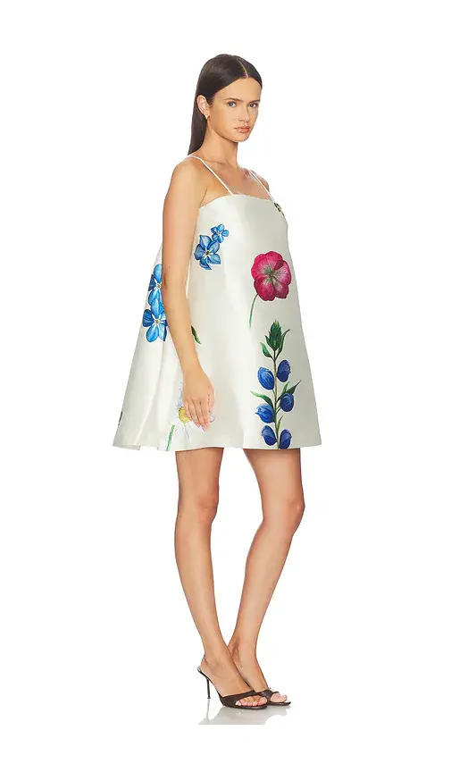 LA FUORI Iris Of The Sapphire Garden Mini Dress | Thumbnail 2