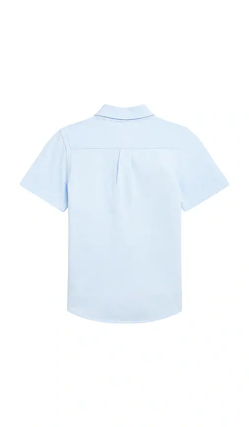 Polo Ralph Lauren Kids Short Sleeve Oxford Mesh Sport Shirt | Thumbnail 2