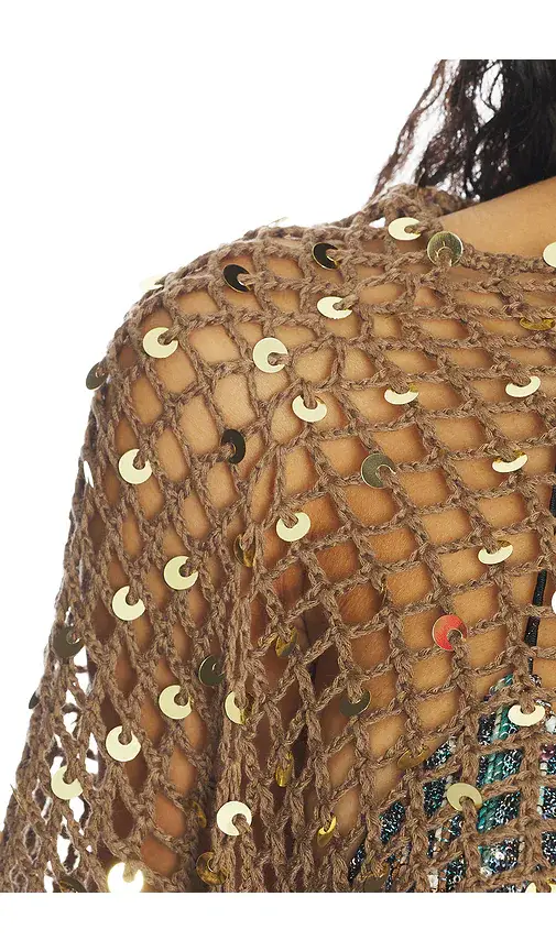 superdown Maris Crochet Poncho | Thumbnail 5