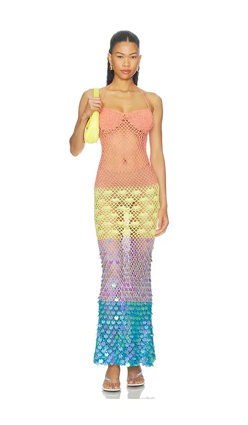 superdown Hildie Crochet Maxi Dress | Image 1 superdown Hildie Crochet Maxi Dress | Image 1