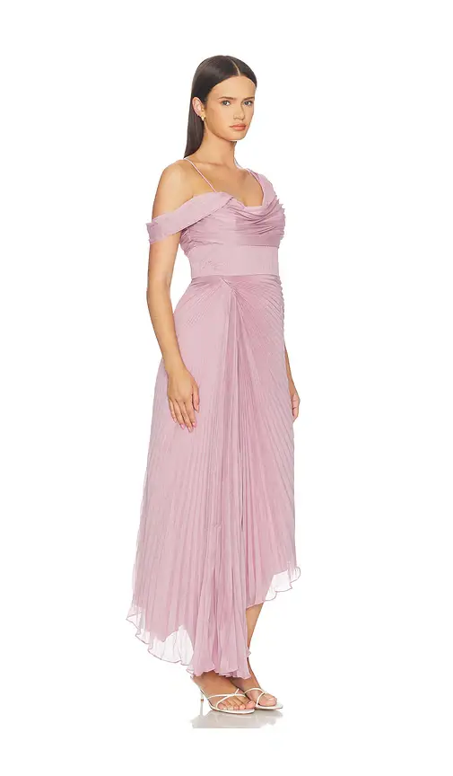 Amur Joelle Pleated Draped Gown | Thumbnail 2 Amur Joelle Pleated Draped Gown | Thumbnail 2