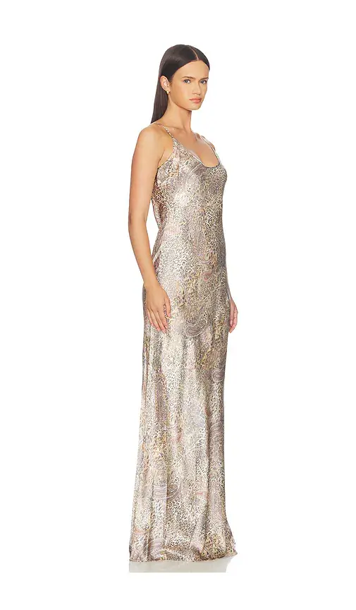 L'Agence Charmaine U Neck Gown | Thumbnail 2 L'Agence Charmaine U Neck Gown | Thumbnail 2