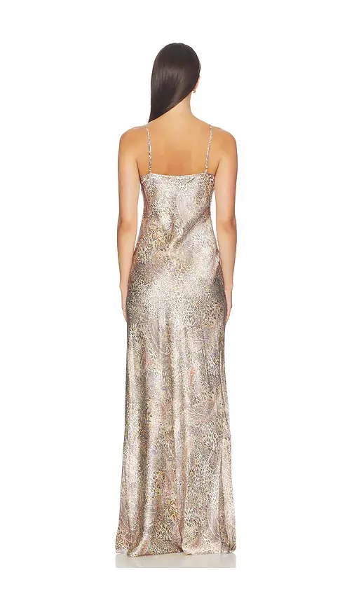 L'Agence Charmaine U Neck Gown | Thumbnail 3 L'Agence Charmaine U Neck Gown | Thumbnail 3