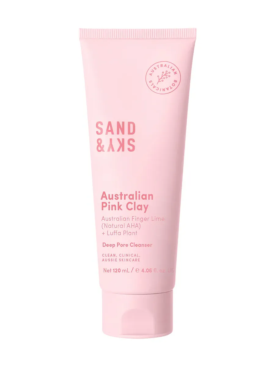 Sand & Sky Australian Pink Clay Deep Pore Cleanser