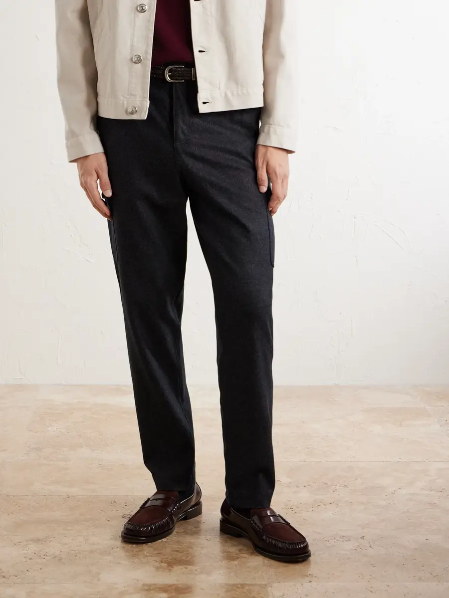 Brunello Cucinelli Suede Penny Loafers - Men | Thumbnail 2 Brunello Cucinelli Suede Penny Loafers - Men | Thumbnail 2