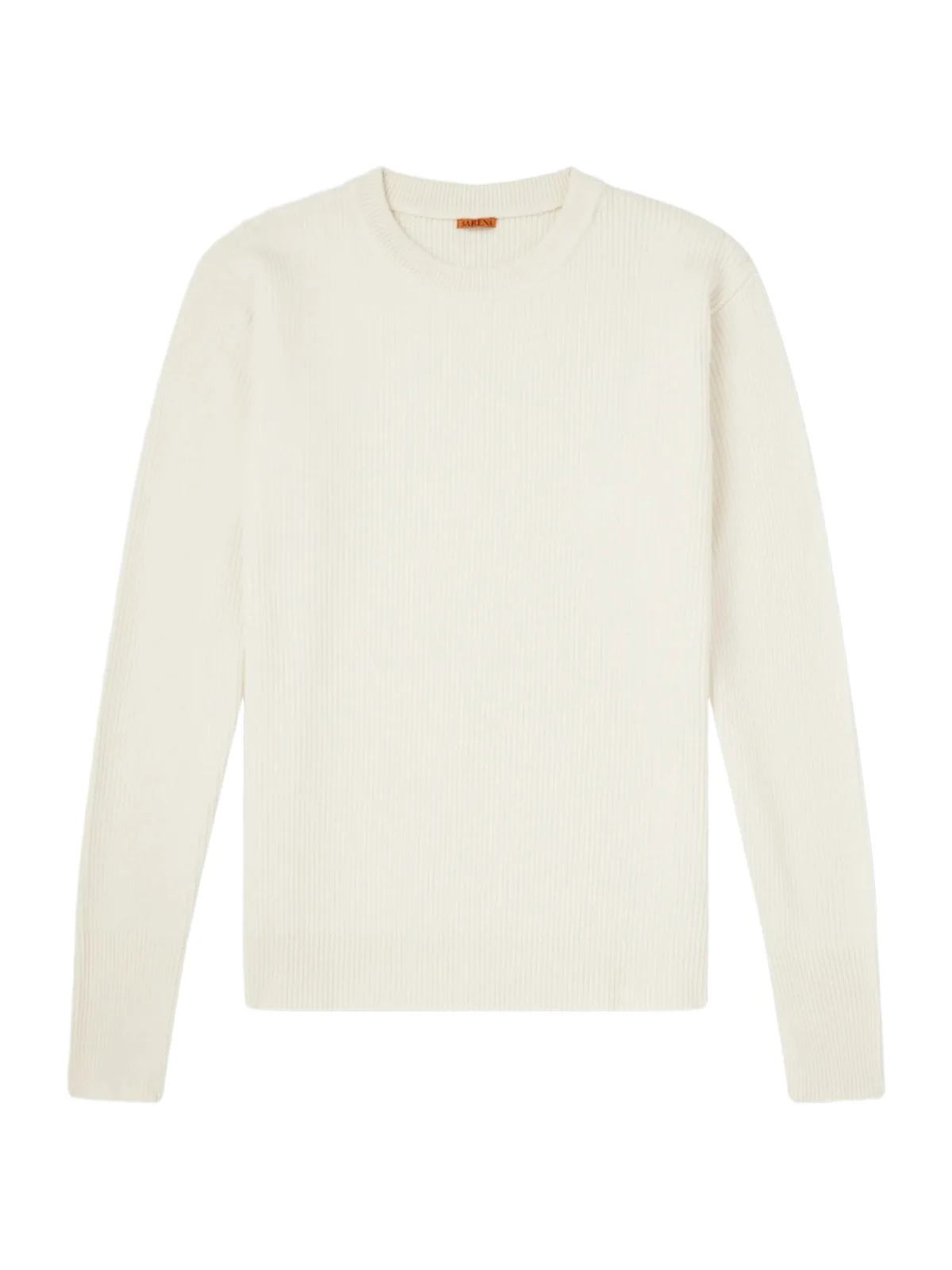 Ribbed Virgin Wool Sweater - Men Ribbed Virgin Wool Sweater - Men