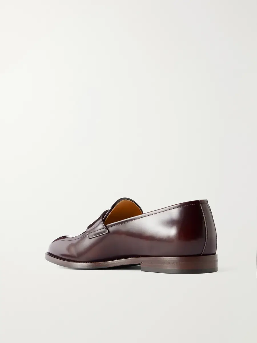 Brunello Cucinelli Leather Penny Loafers - Men | Thumbnail 4 Brunello Cucinelli Leather Penny Loafers - Men | Thumbnail 4