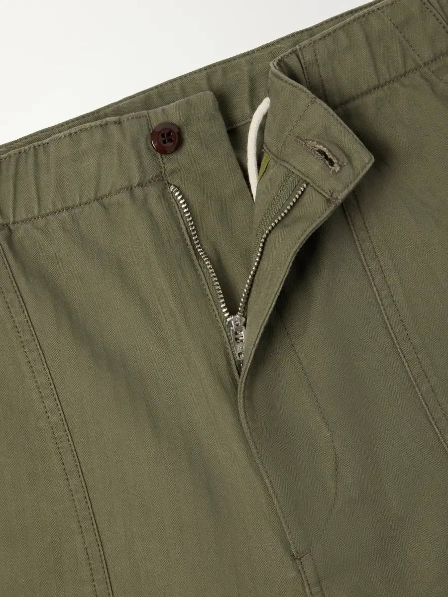 Drake's Straight-Leg Cotton-Blend Cargo Trousers - Men | Thumbnail 6 Drake's Straight-Leg Cotton-Blend Cargo Trousers - Men | Thumbnail 6