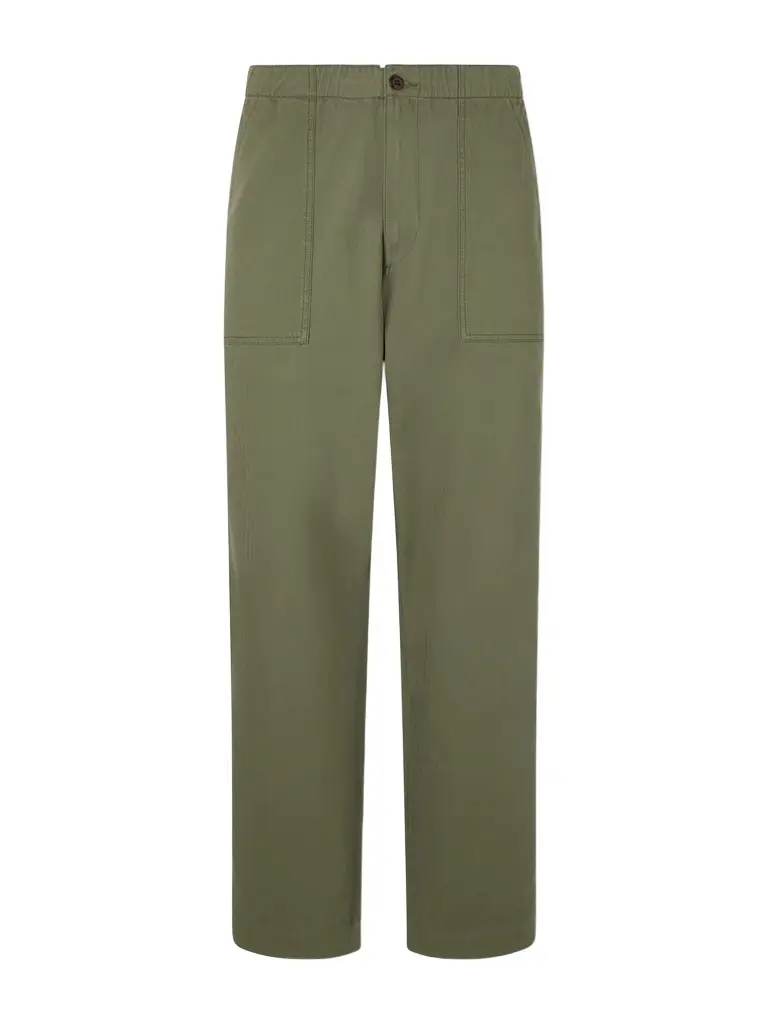 Drake's Straight-Leg Cotton-Blend Cargo Trousers - Men | Image 1 Drake's Straight-Leg Cotton-Blend Cargo Trousers - Men | Image 1