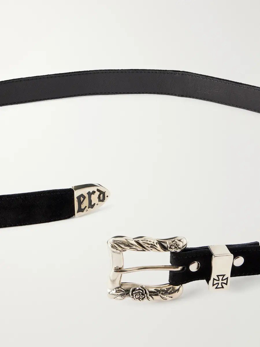 Enfants Riches Déprimés 3cm Suede Belt - Men | Thumbnail 3 Enfants Riches Déprimés 3cm Suede Belt - Men | Thumbnail 3
