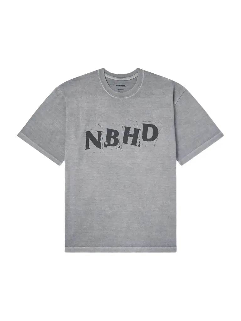 Neighborhood Logo-Print Cotton-Jersey T-Shirt - Men | Image 1 Neighborhood Logo-Print Cotton-Jersey T-Shirt - Men | Image 1