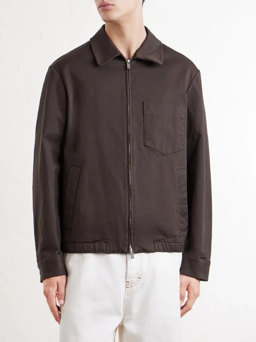 Barena Cotton-Blend Gabardine Blouson Jacket - Men | Thumbnail 3 Barena Cotton-Blend Gabardine Blouson Jacket - Men | Thumbnail 3