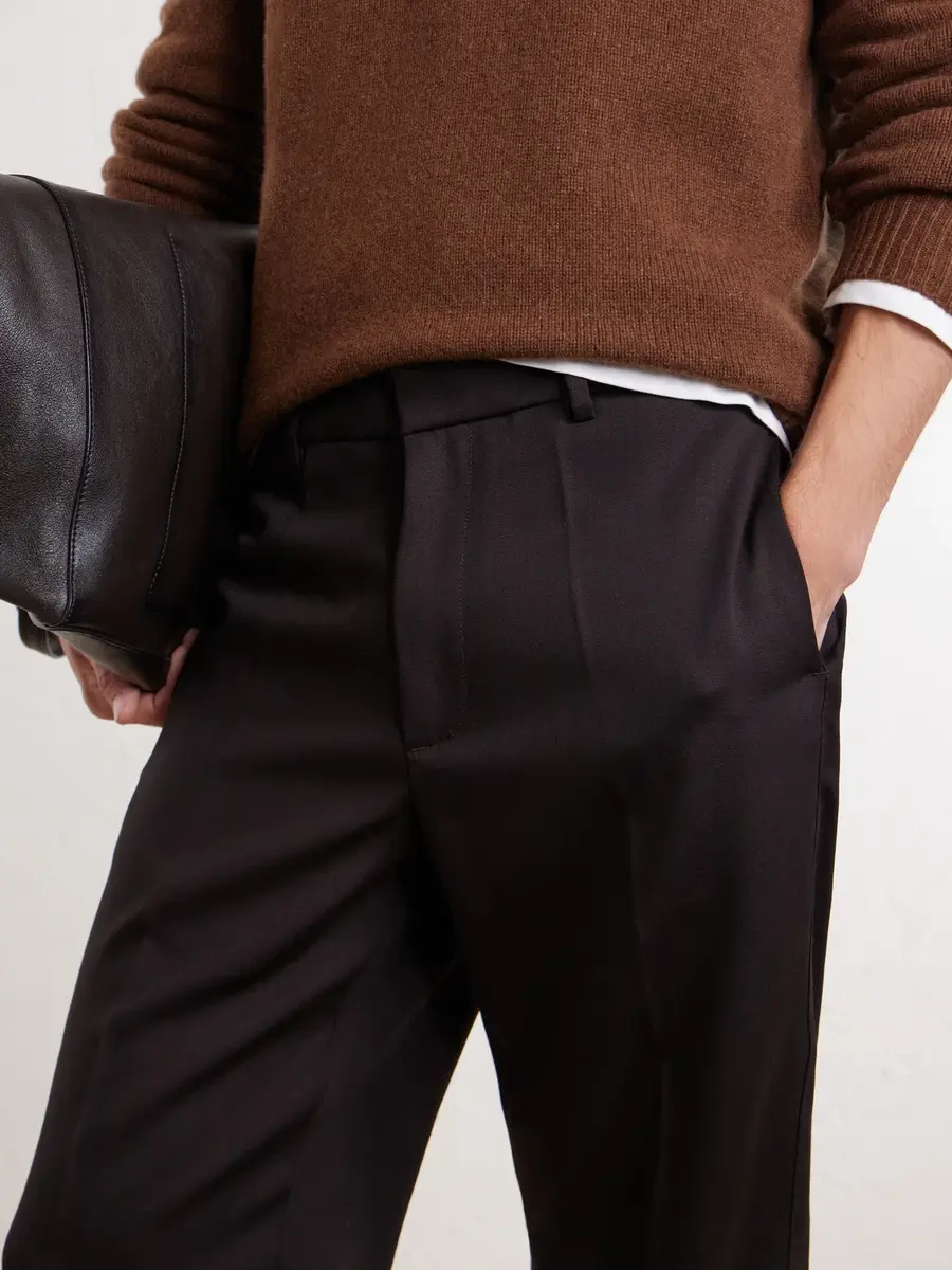 Barena Straight-Leg Wool-Gabardine Suit Trousers - Men | Thumbnail 5