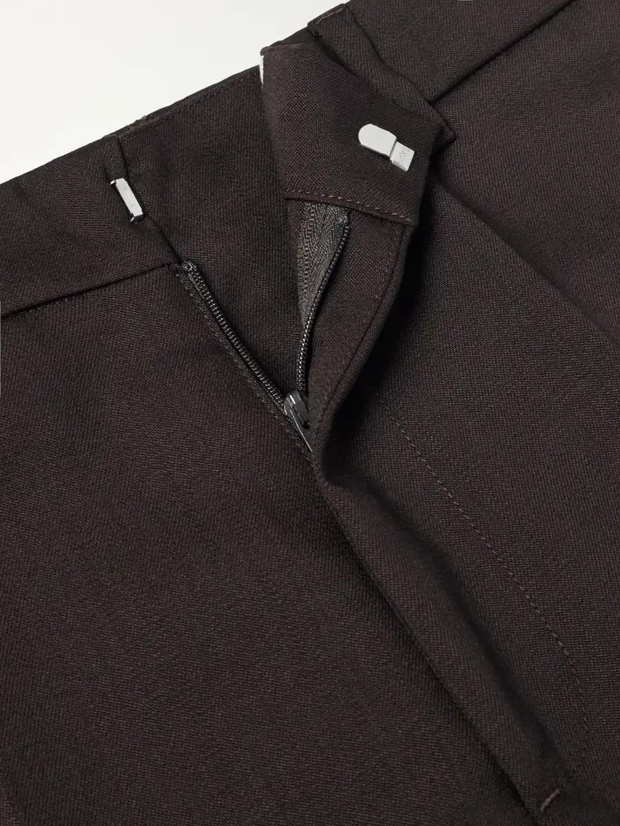 Barena Straight-Leg Wool-Gabardine Suit Trousers - Men | Thumbnail 6