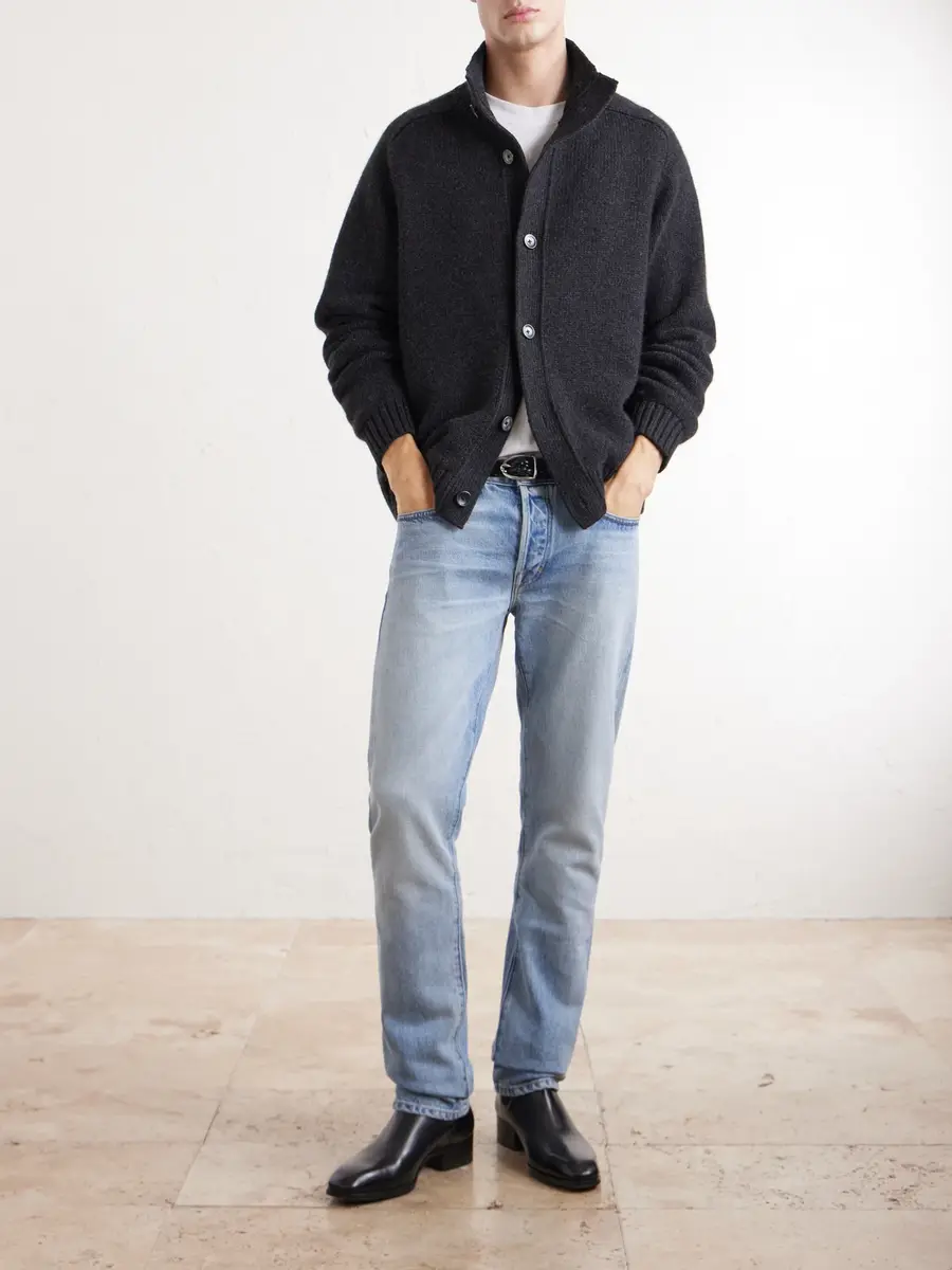Tom Ford Cashmere Cardigan - Men | Thumbnail 2 Tom Ford Cashmere Cardigan - Men | Thumbnail 2