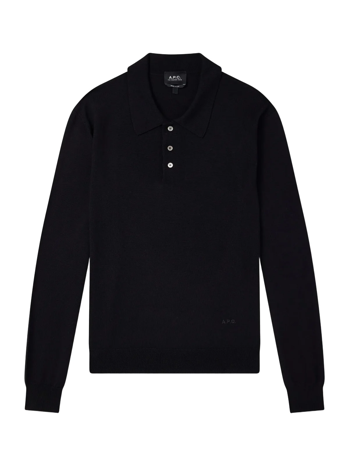 Riou Virgin Wool Polo Shirt - Men Riou Virgin Wool Polo Shirt - Men