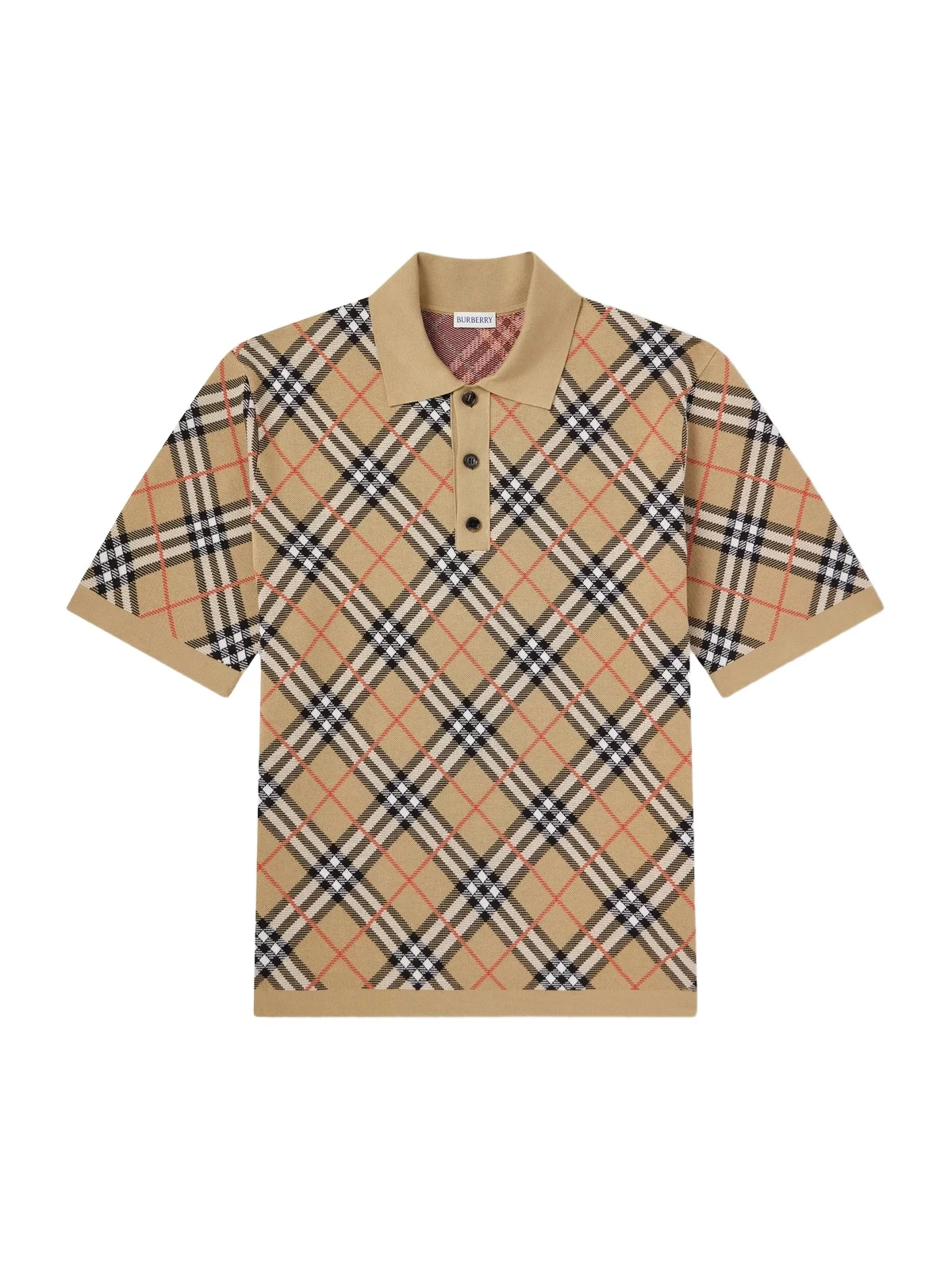 Checked Cotton-Blend Polo Shirt - Men Checked Cotton-Blend Polo Shirt - Men