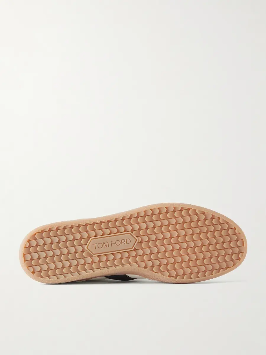 Tom Ford Archer Suede and Leather Sneakers - Men | Thumbnail 3 Tom Ford Archer Suede and Leather Sneakers - Men | Thumbnail 3