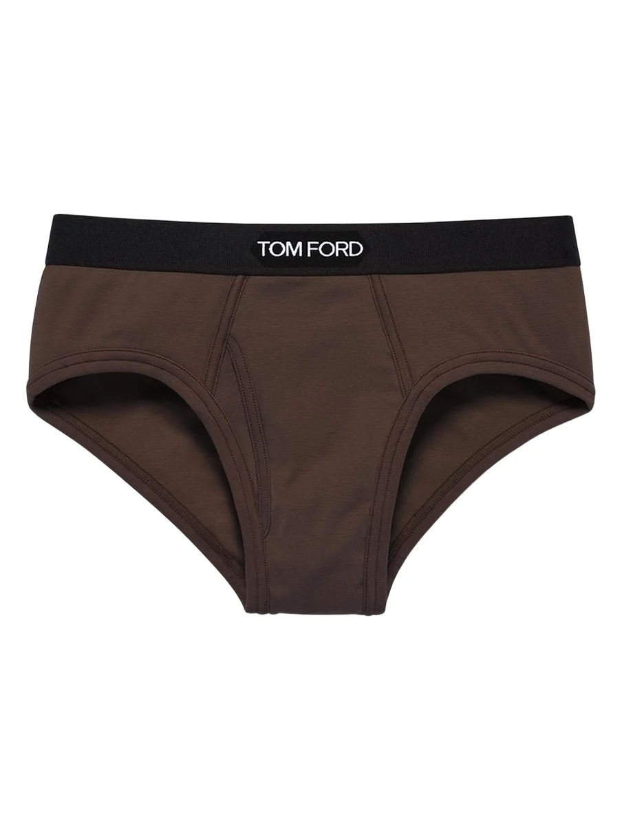 Men's Jacquard Logo Cotton Briefs Men's Jacquard Logo Cotton Briefs