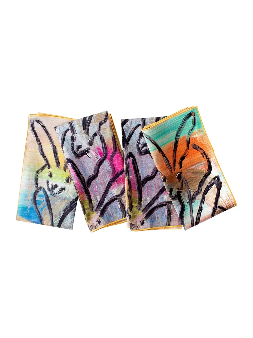 Lucky Bunny Cotton Dinner Napkin Lucky Bunny Cotton Dinner Napkin