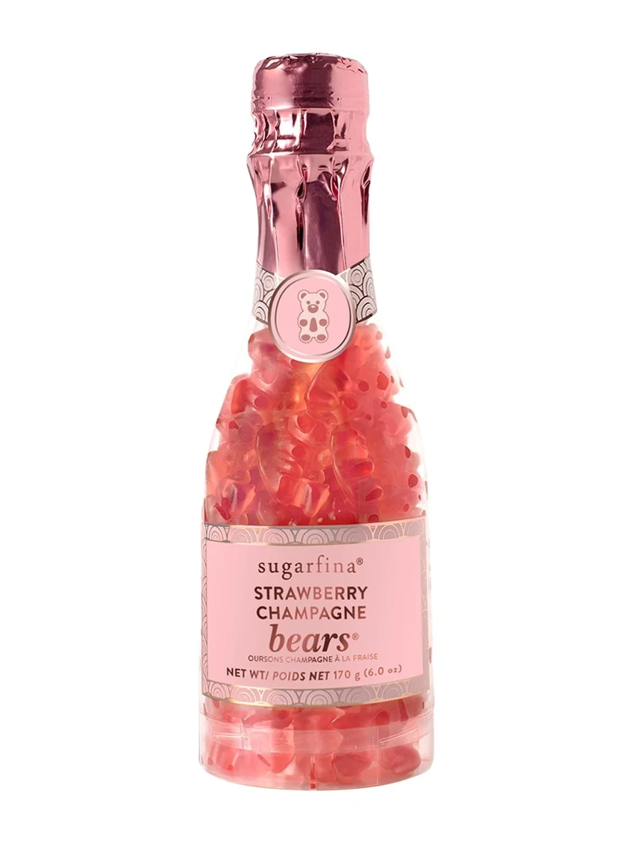 Sugarfina Strawberry Champagne Bears - Celebration Bottle