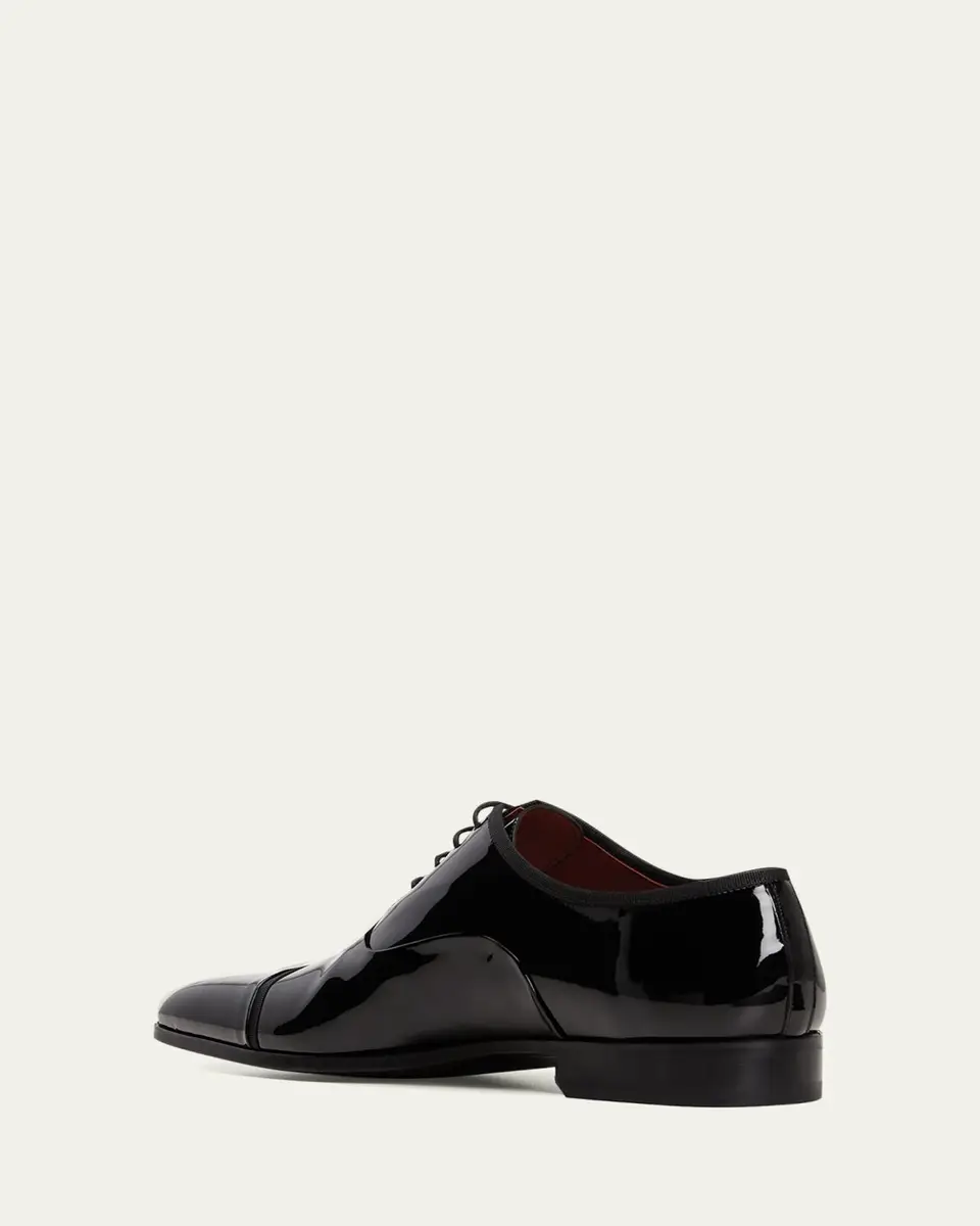Magnanni Men's Jadiel Patent Cap-Toe Oxfords | Thumbnail 4