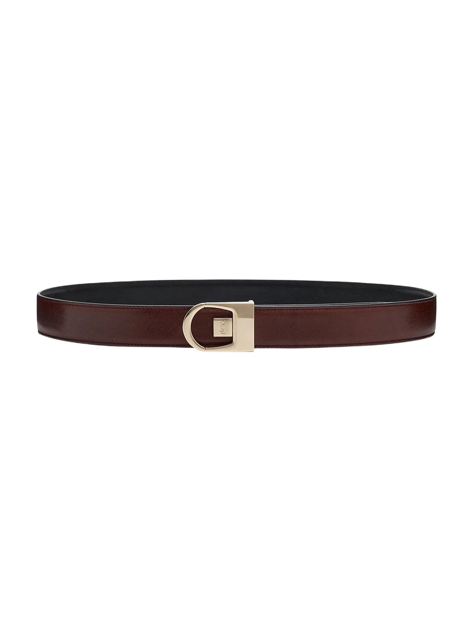 New Logo Reversible Leather Belt New Logo Reversible Leather Belt