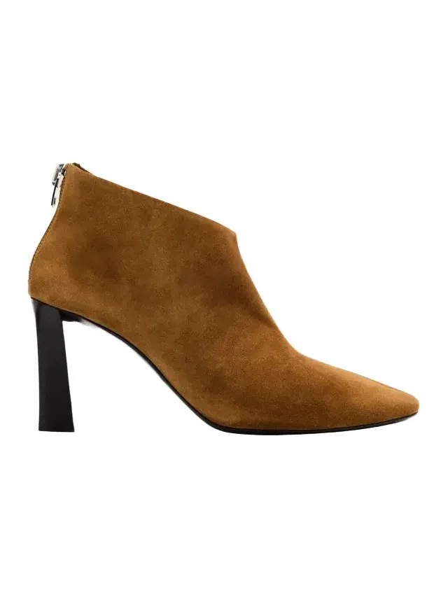 Sensorial Suede Leather Ankle Booties Sensorial Suede Leather Ankle Booties