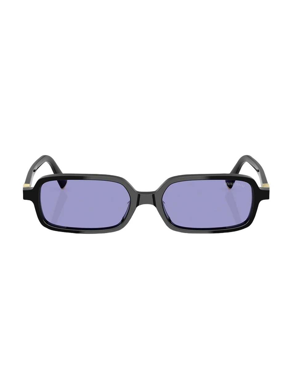 Miu Miu MU 11ZSF Acetate Rectangular Sunglasses