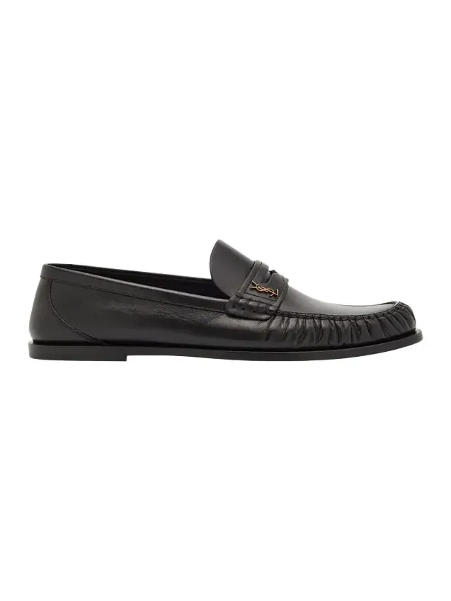 Leather YSL Classic Penny Loafers Leather YSL Classic Penny Loafers