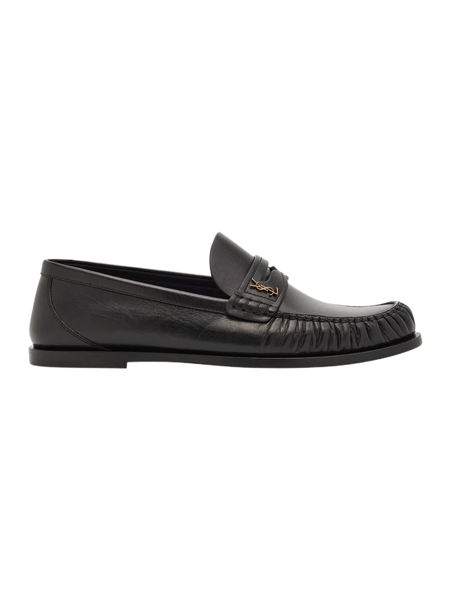 Leather YSL Classic Penny Loafers Leather YSL Classic Penny Loafers