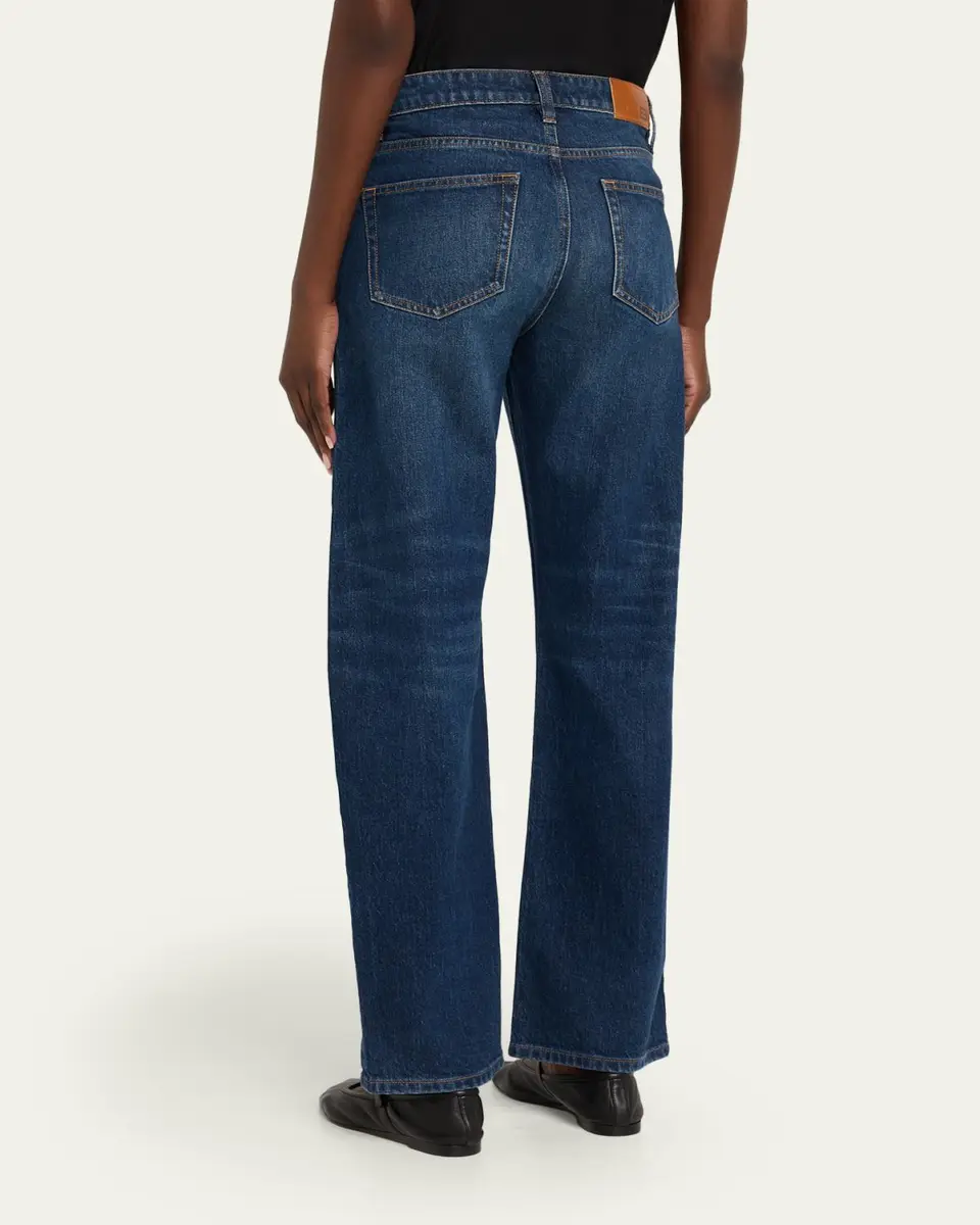 EB Denim Alida Mid-Rise Loose Bowed Jeans | Thumbnail 3 EB Denim Alida Mid-Rise Loose Bowed Jeans | Thumbnail 3