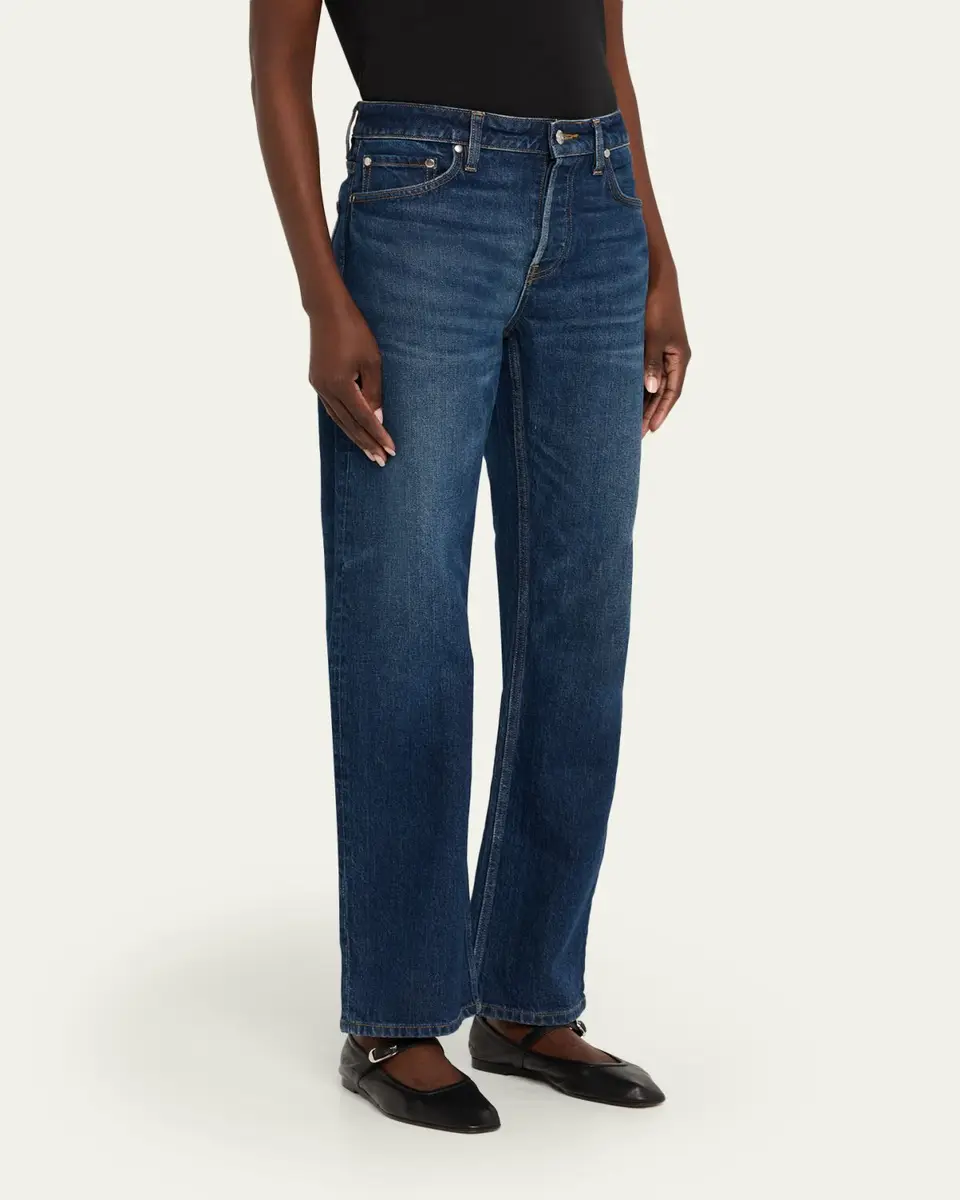 EB Denim Alida Mid-Rise Loose Bowed Jeans | Thumbnail 4 EB Denim Alida Mid-Rise Loose Bowed Jeans | Thumbnail 4