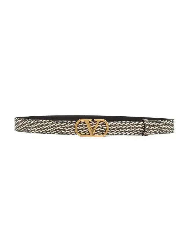 VLogo Signature Python Belt, 30mm VLogo Signature Python Belt, 30mm