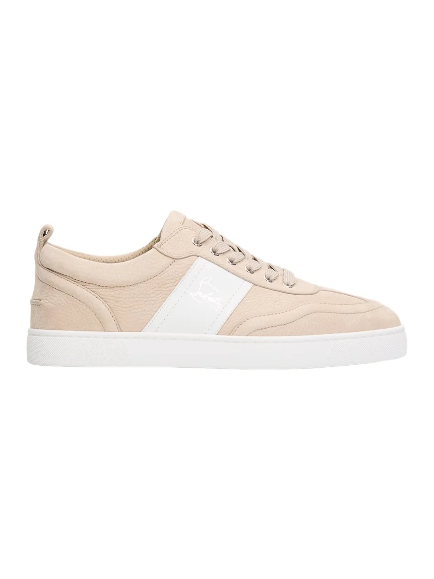 Men's Retero Nubuck Leather Low-Top Sneakers