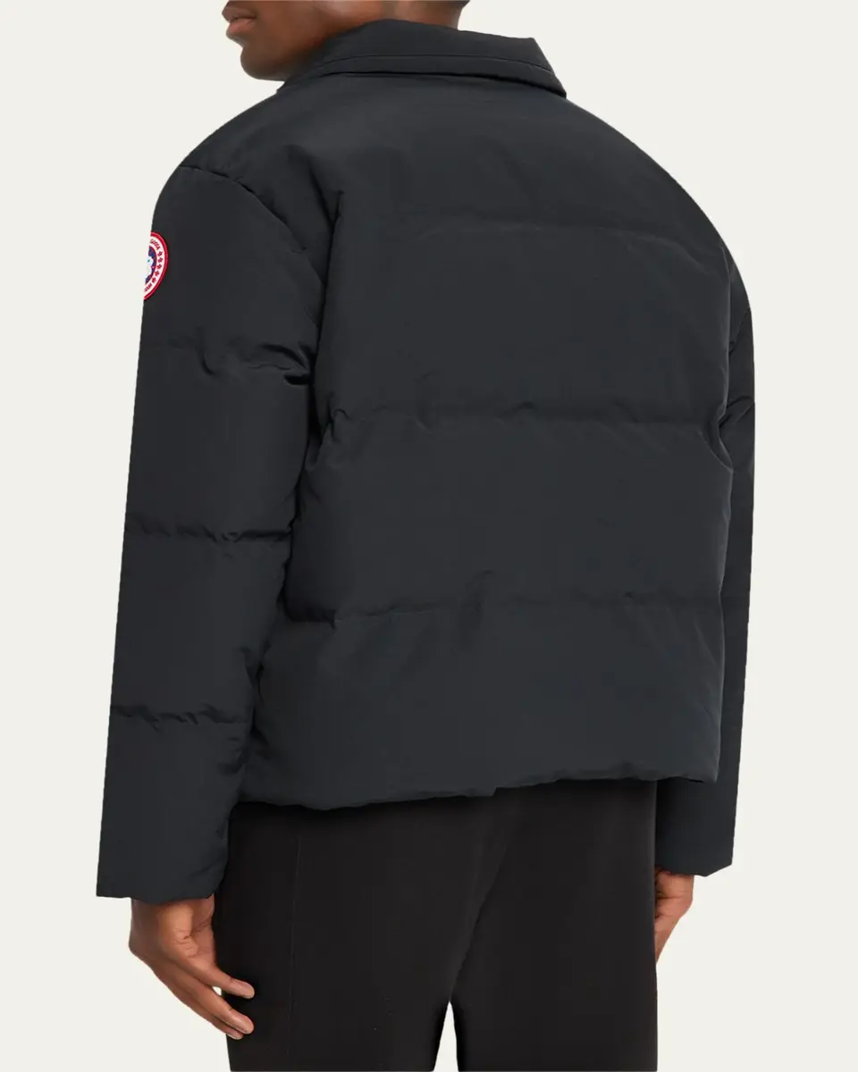 Canada Goose Men's Bayview Water-Repellent Down Parka Jacket | Thumbnail 3 Canada Goose Men's Bayview Water-Repellent Down Parka Jacket | Thumbnail 3