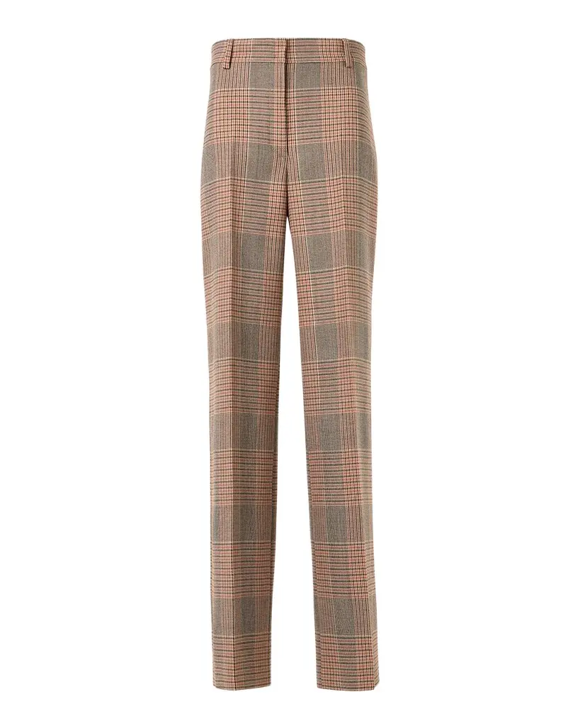 Akris punto Chiaro Glen Check Heavy Wool Twill Pants | Image 1 Akris punto Chiaro Glen Check Heavy Wool Twill Pants | Image 1