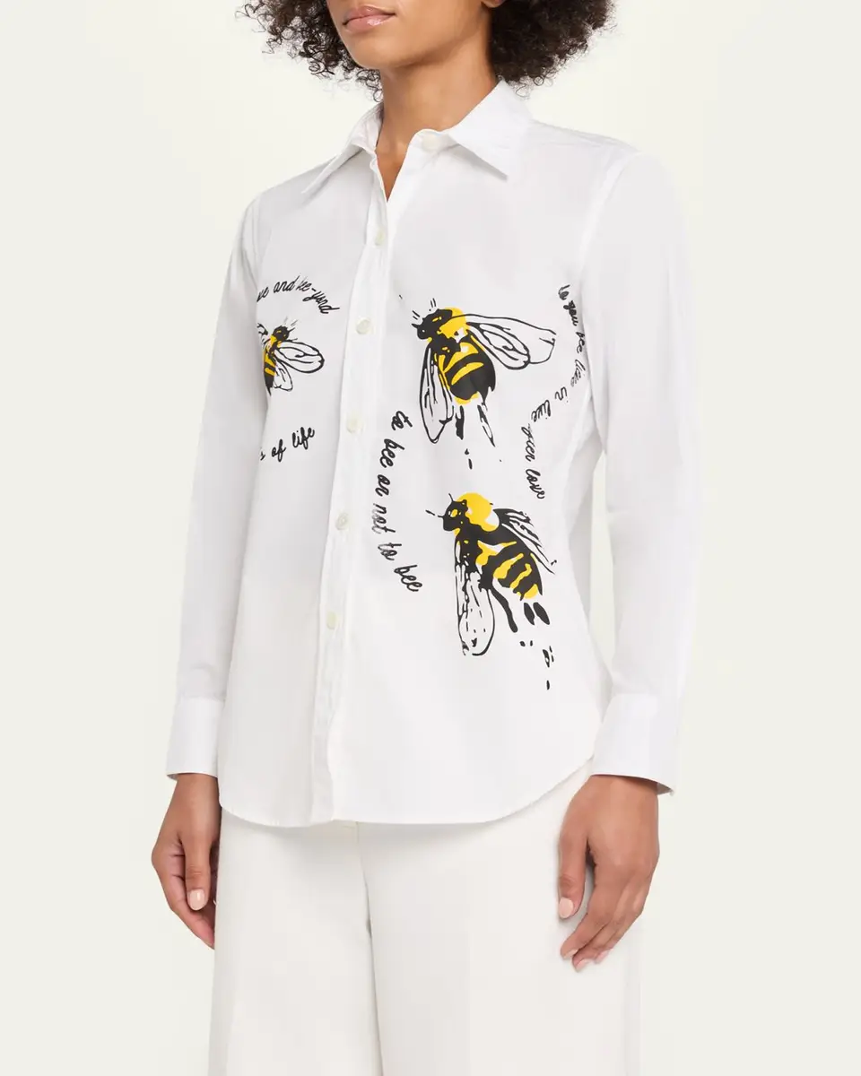 Libertine Bee Lieve New Classic Button-Down Shirt | Thumbnail 4 Libertine Bee Lieve New Classic Button-Down Shirt | Thumbnail 4