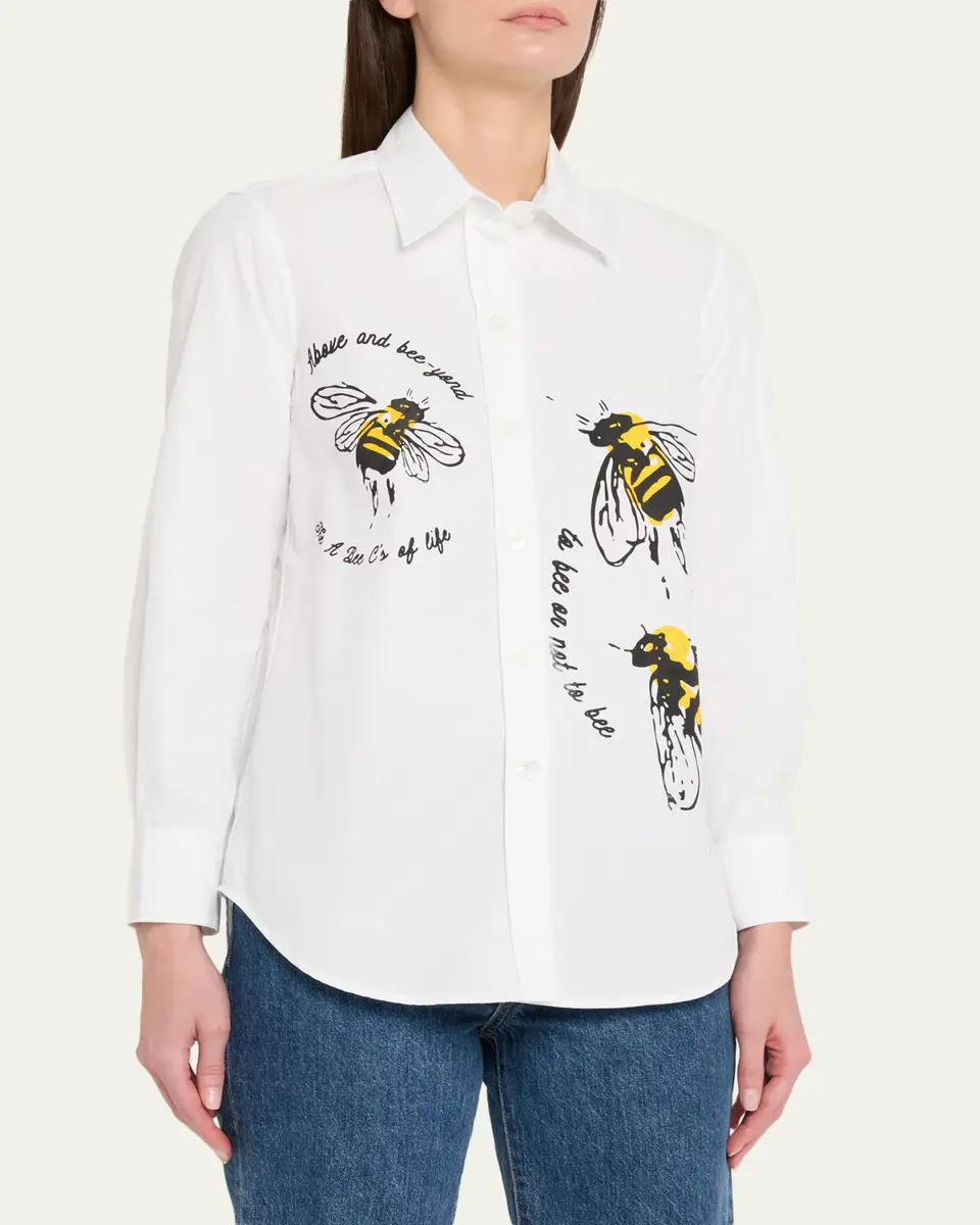 Libertine Bee Lieve New Classic Button-Down Shirt | Thumbnail 8 Libertine Bee Lieve New Classic Button-Down Shirt | Thumbnail 8