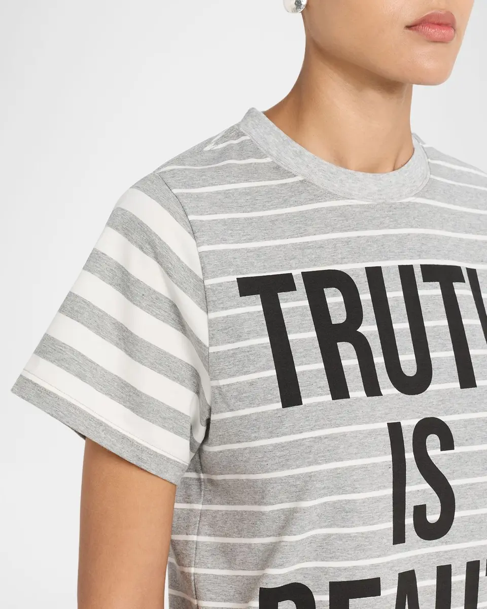 Libertine Truth Is Beauty Striped Short-Sleeve T-Shirt | Thumbnail 5 Libertine Truth Is Beauty Striped Short-Sleeve T-Shirt | Thumbnail 5