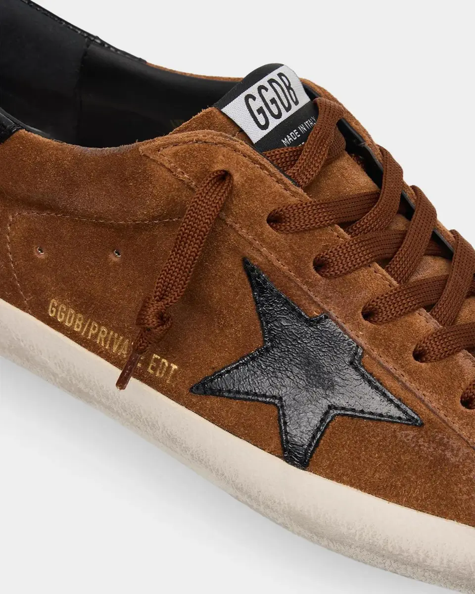 Golden Goose Men's Super-Star Suede Low-Top Sneakers | Thumbnail 3 Golden Goose Men's Super-Star Suede Low-Top Sneakers | Thumbnail 3